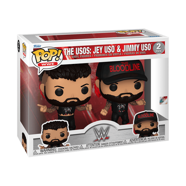 the usos jey uso jimmy wwe 2 pack