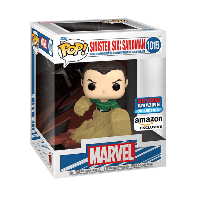 sinister six sandman amazon exclusive white background beyond amazing 1015
