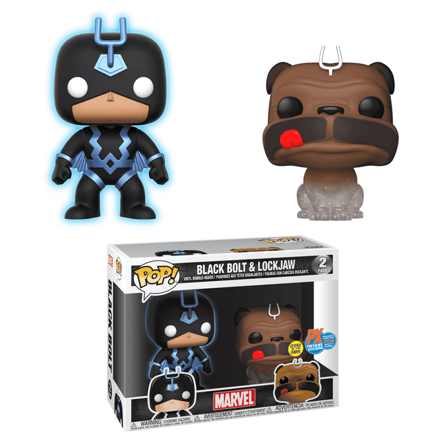 black bolt lockjaw summer convention 2 pack