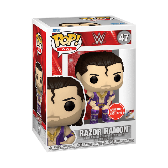 razor ramon metallic gamestop exclusive wwe 47