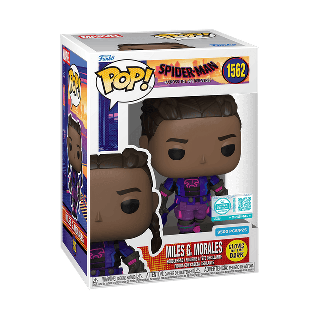 miles g morales original blue glows in the dark 1562