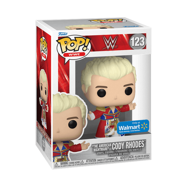 the american nightmare cody rhodes only at walmart wwe 123