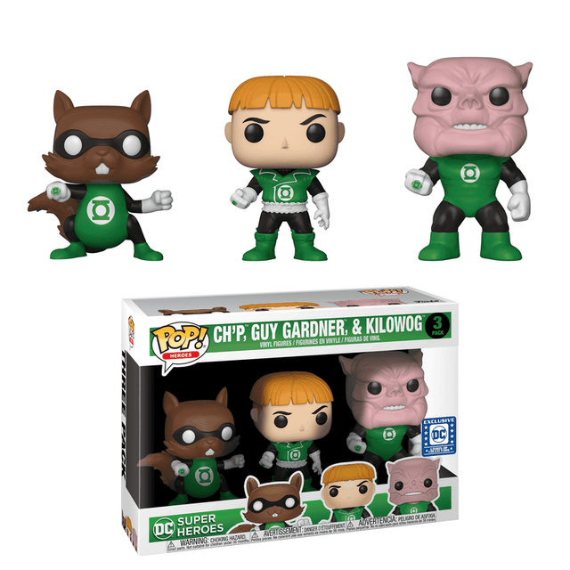ch p guy gardner kilowog dc legion of collectors 3 pack