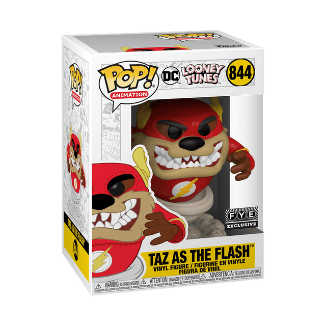 taz as the flash fye exclusive black background 844