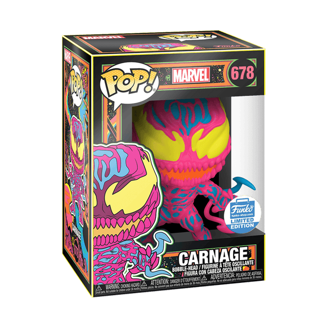 carnage blacklight limited edition 678