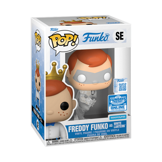 freddy as white lantern fundays online qr code