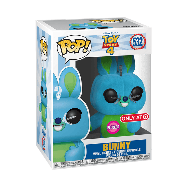 bunny only at flocked pink background 532