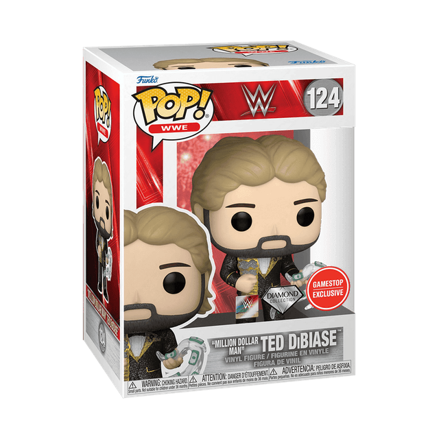 million dollar man ted dibiase gamestop exclusive diamond wwe 124