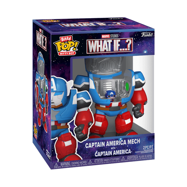 captain america mech with