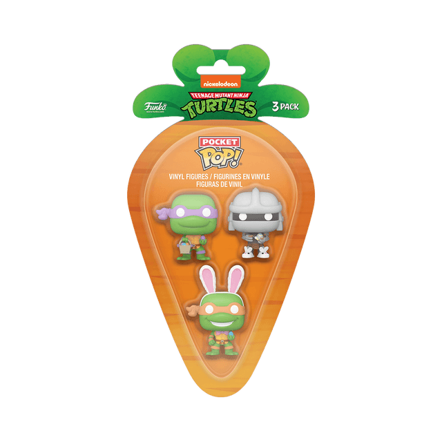 donatello shredder michelangelo 3 pack
