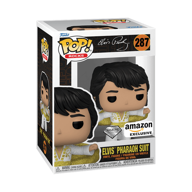 elvis pharaoh suit amazon exclusive white background diamond 287