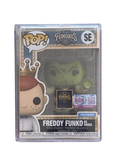 Freddy Funko as Shrek #SE Funko Pop from Funko Fundays
