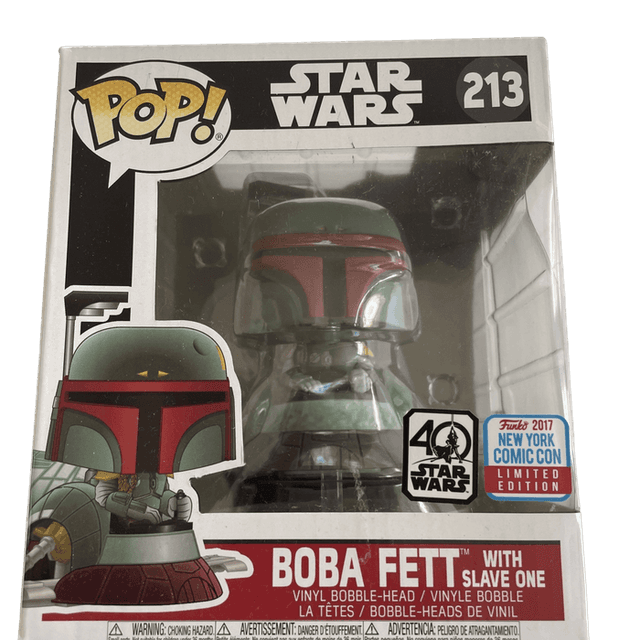 Boba Fett with Slave One #213 Funko Pop from Star Wars