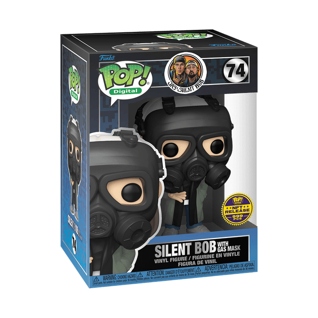 silent bob with gas mask nft series 74