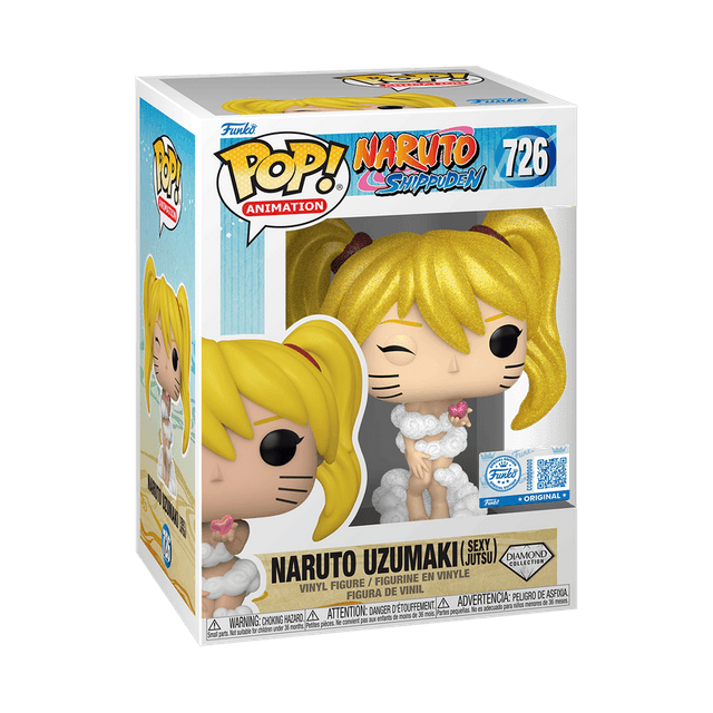 naruto uzumaki sexy jutsu original blue diamond 726
