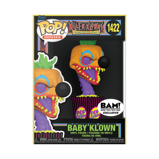 baby klown blacklight bam white 1422