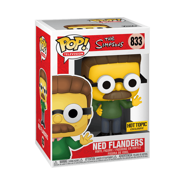 ned flanders hot topic yellow background 833