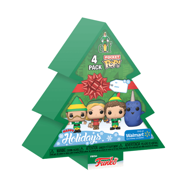buddy the elf papa jovie narwhal only at walmart 4 pack