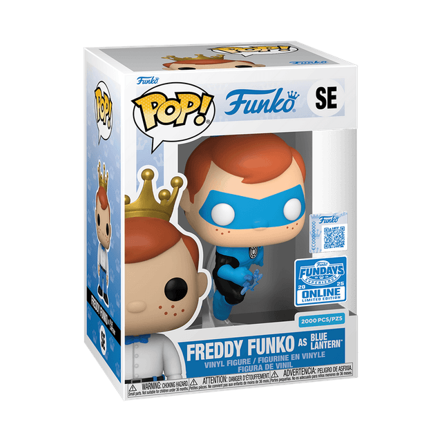 freddy as blue lantern fundays online qr code