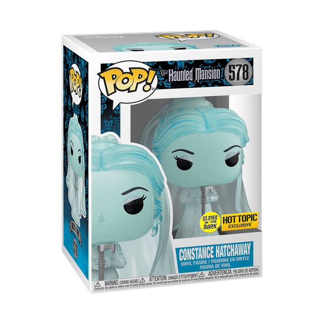constance hatchaway hot topic yellow background glows in the dark 578