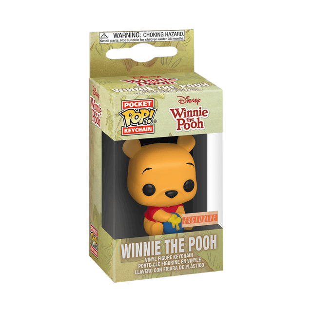 winnie the pooh sitting exclusive orange