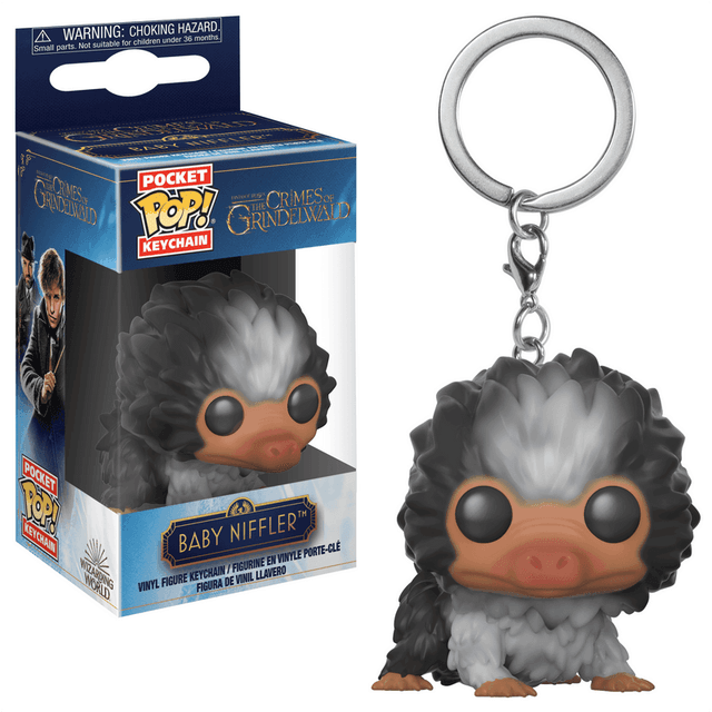 baby niffler white gray