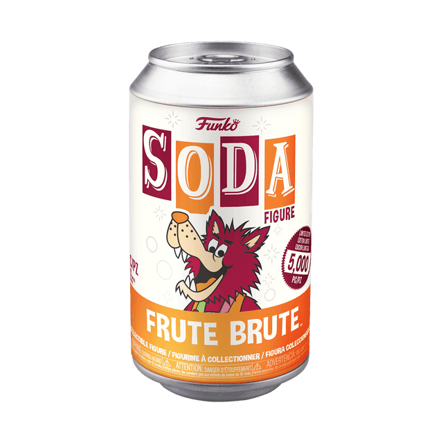 frute brute flocked exclusive white background