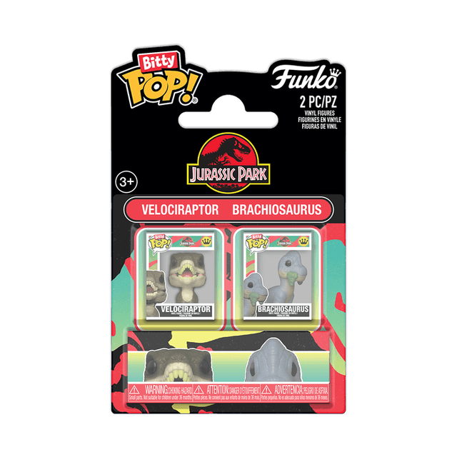 velociraptor brachiosaurus 2 pc pz