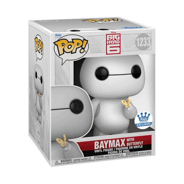 baymax with butterfly exclusive white background 1233