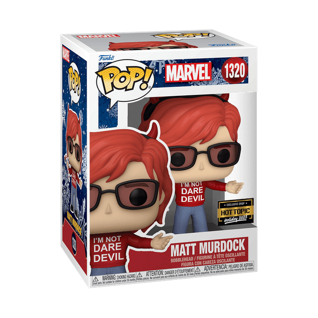 matt murdock hot topic holiday 1320