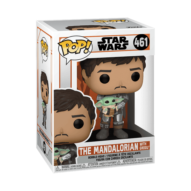 the mandalorian with grogu unmasked 461