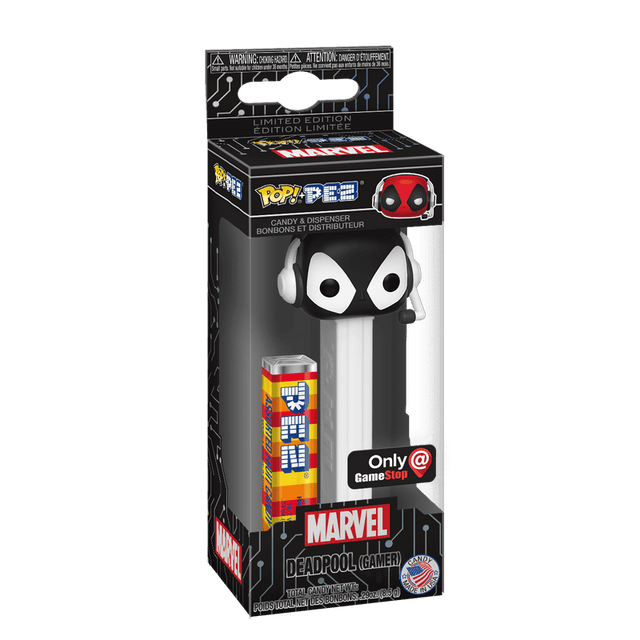 deadpool gamer white only gamestop