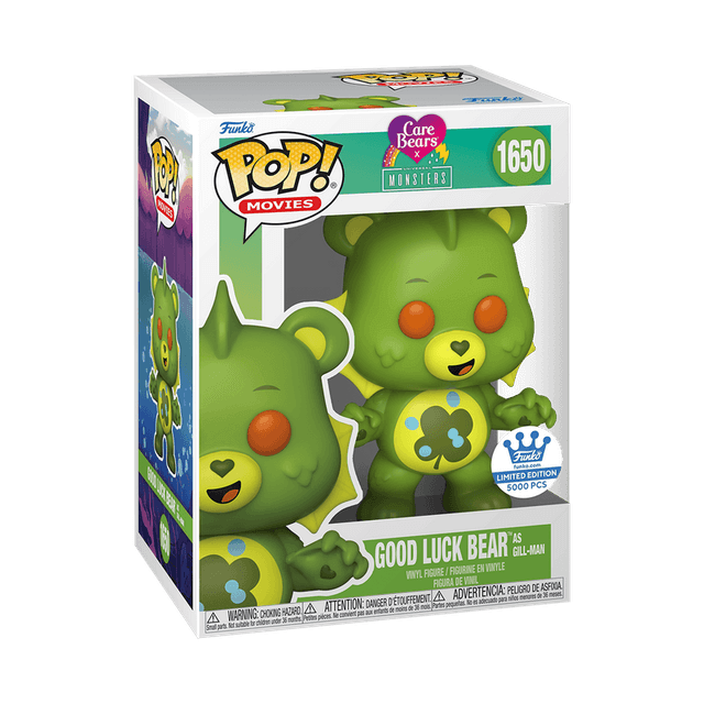 good luck bear as gill man exclusive white background 1650
