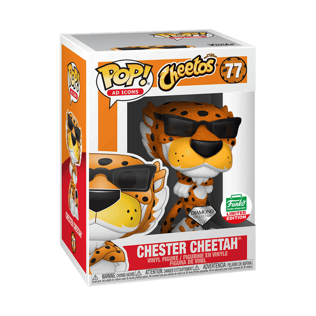 chester cheetah limited edition green white red diamond 77