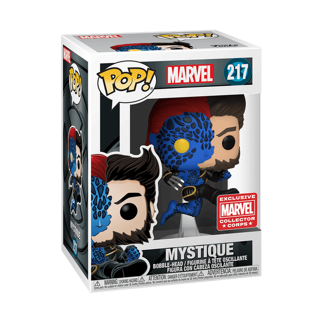 mystique marvel collector corps red 217