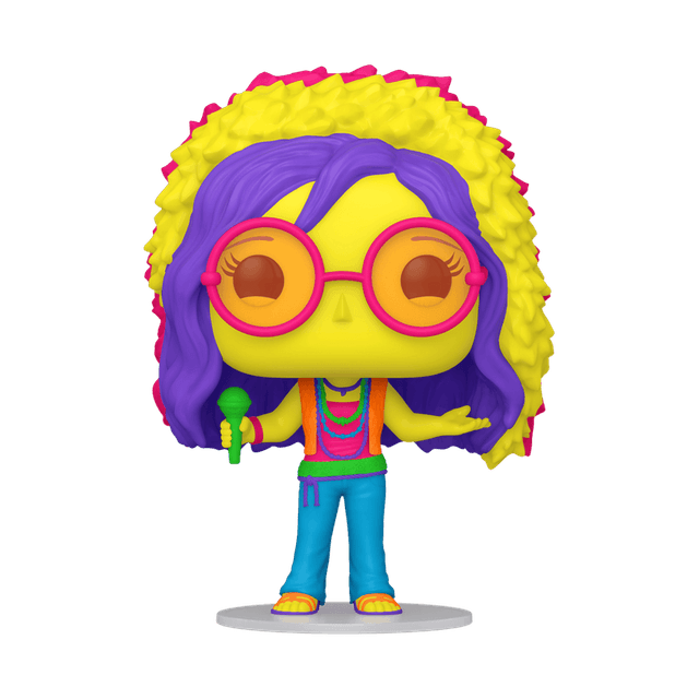 janis joplin blacklight exclusive white background 296