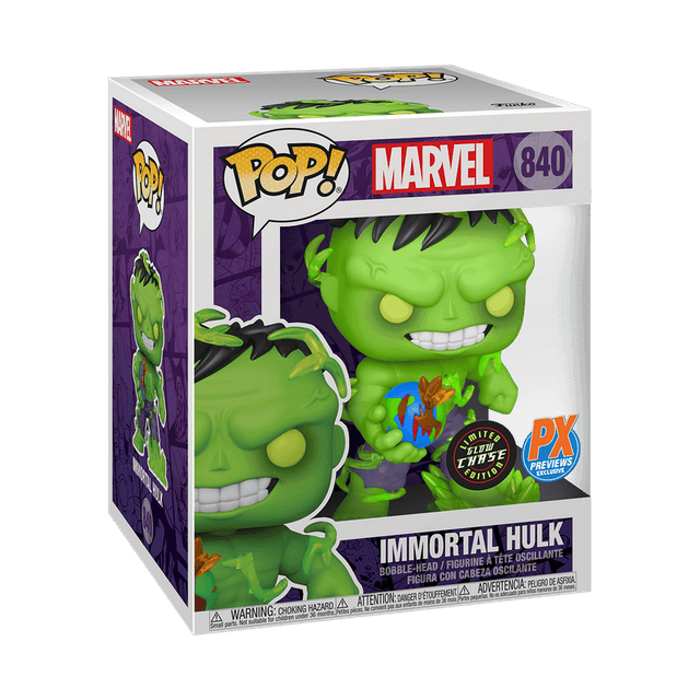 immortal hulk px previews glow chase 840