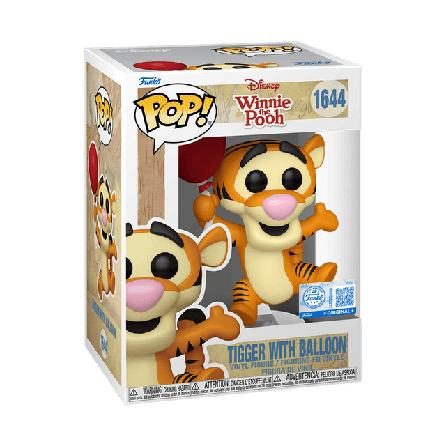 tigger with balloon original blue 1644