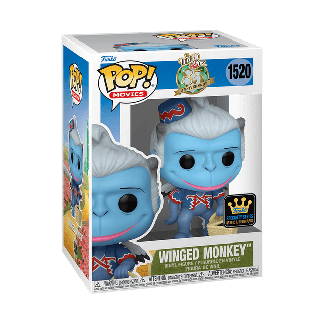 winged monkey specialty series black background 1520