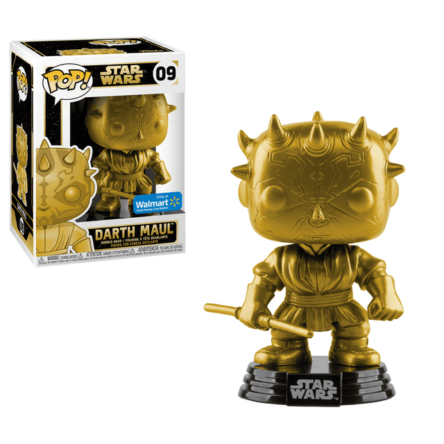 darth maul gold only at walmart 09