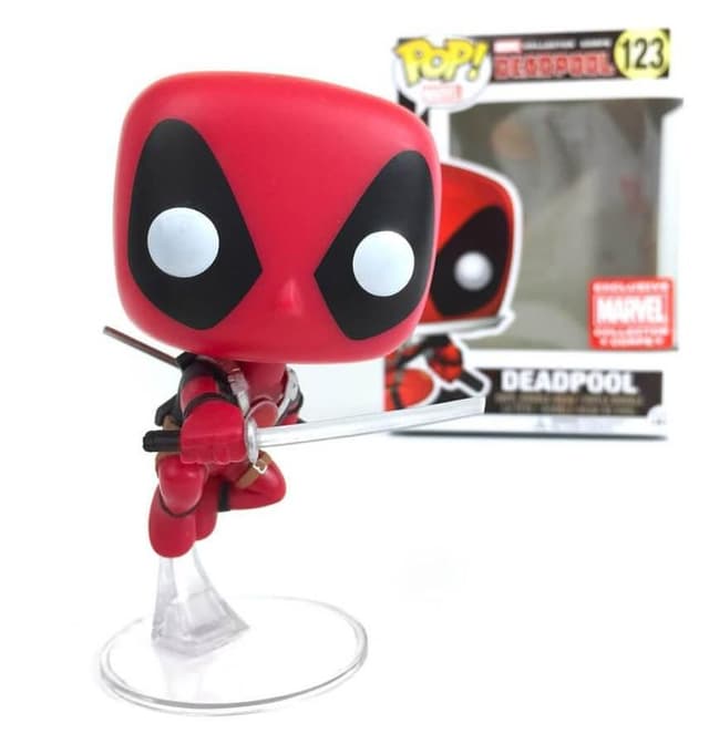 deadpool marvel collector corps red 123