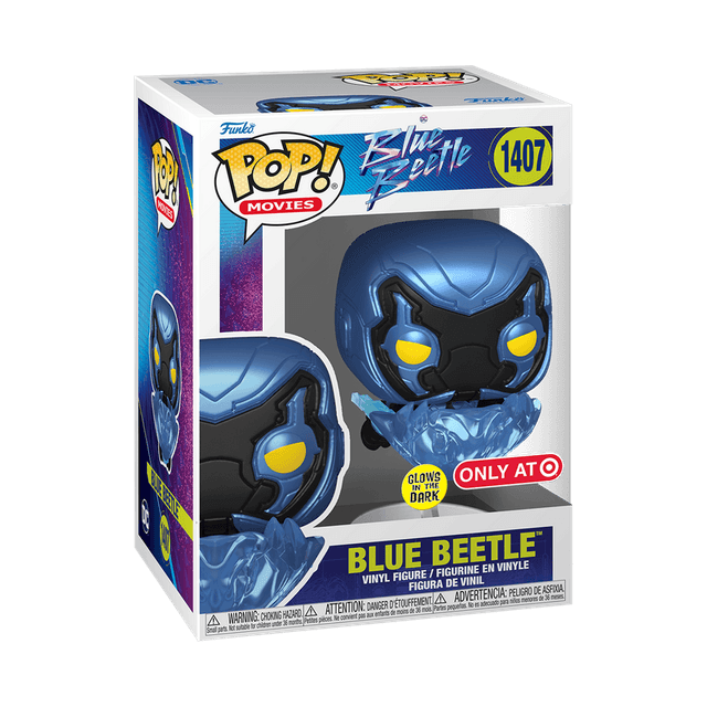 blue beetle only at glows in the dark 1407