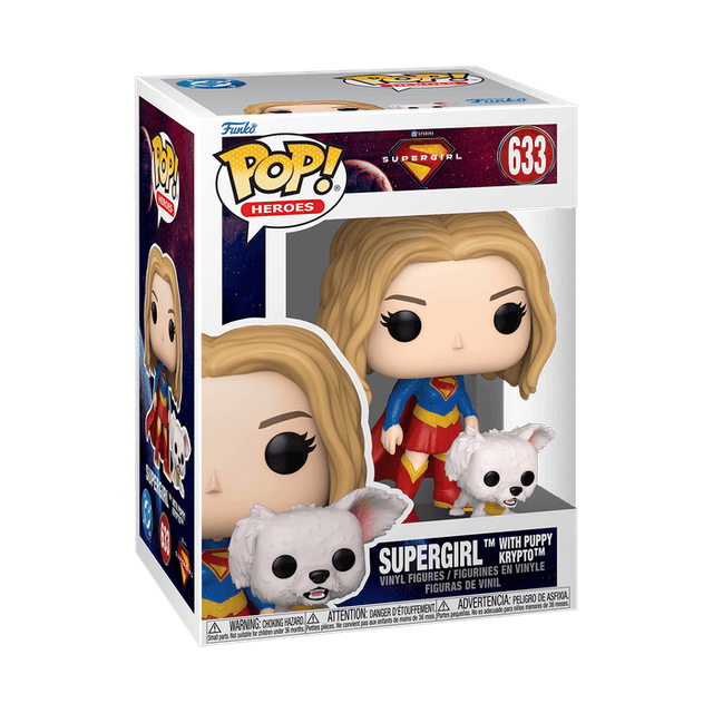 supergirl with puppy krypto 633