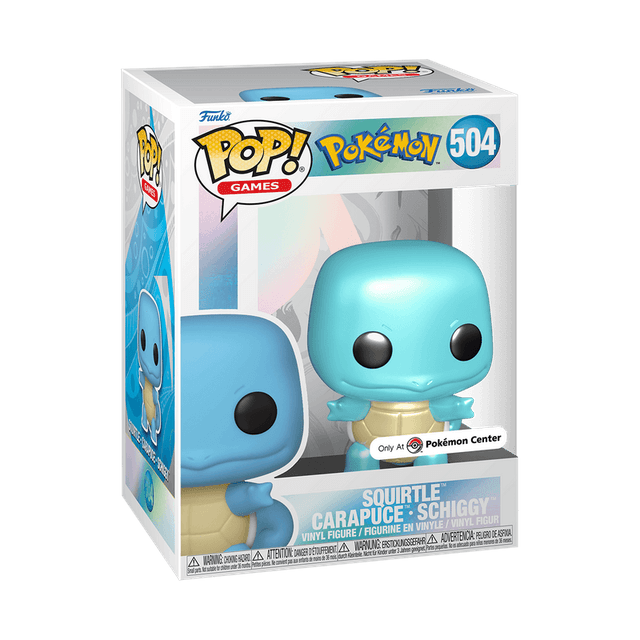 squirtle carapuce schiggi pearlescent only at pokemon center 504