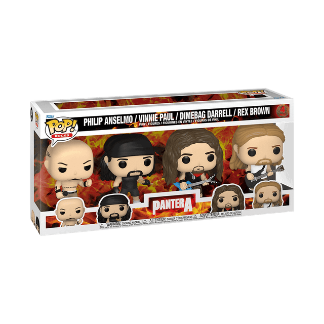philip anselmo vinnie paul dimebag darrel rex brown pantera 4 pack