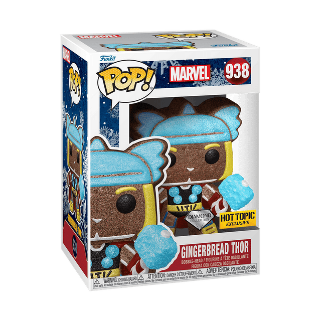 gingerbread thor hot topic yellow background diamond 938