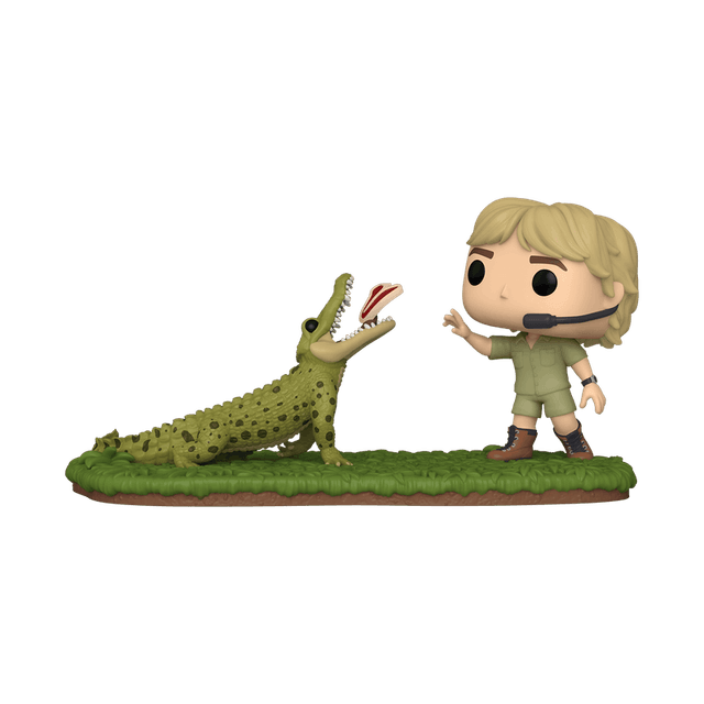 steve irwin with argo the crocodile 75