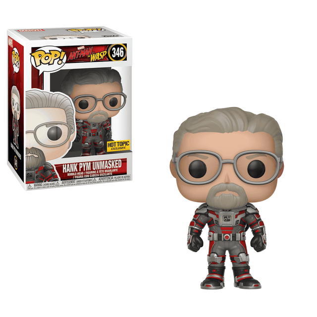 hank pym unmasked hot topic yellow background 346
