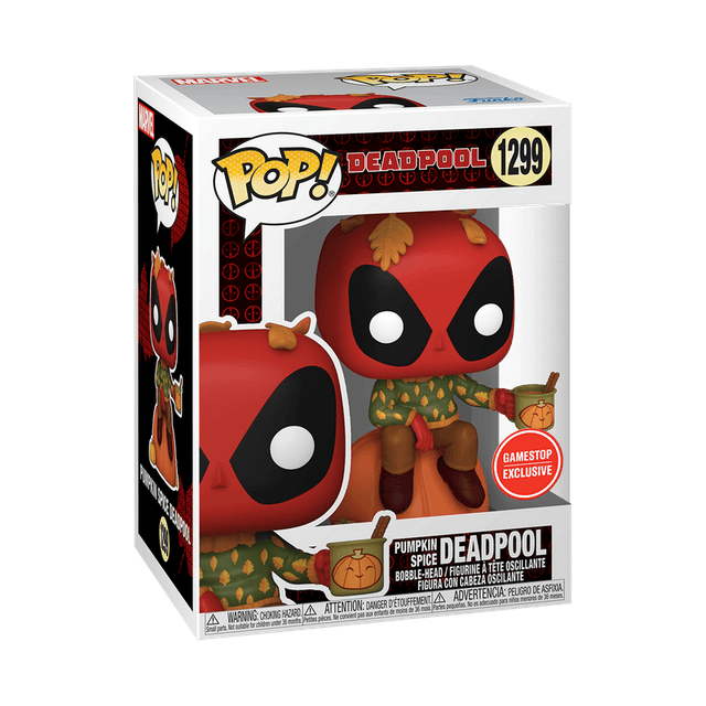 pumpkin spice deadpool gamestop exclusive 1299