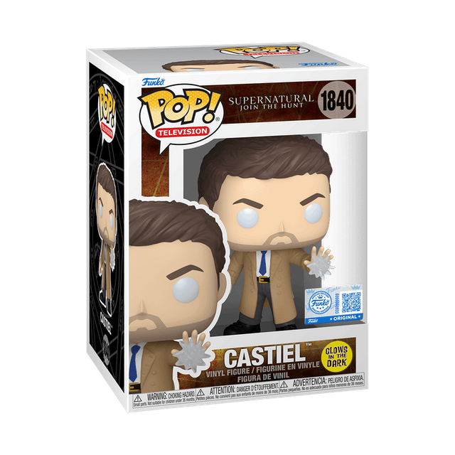 castiel original blue glows in the dark 1840